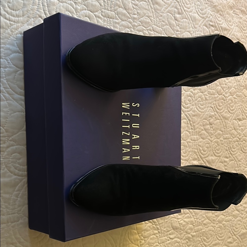 Stuart Weitzman Elegant Black Booties